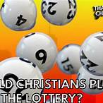 can christians play the lottery
